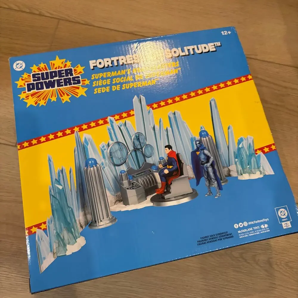 DC Super Powers Fortress of Solitude Superman's Headquarters NEW